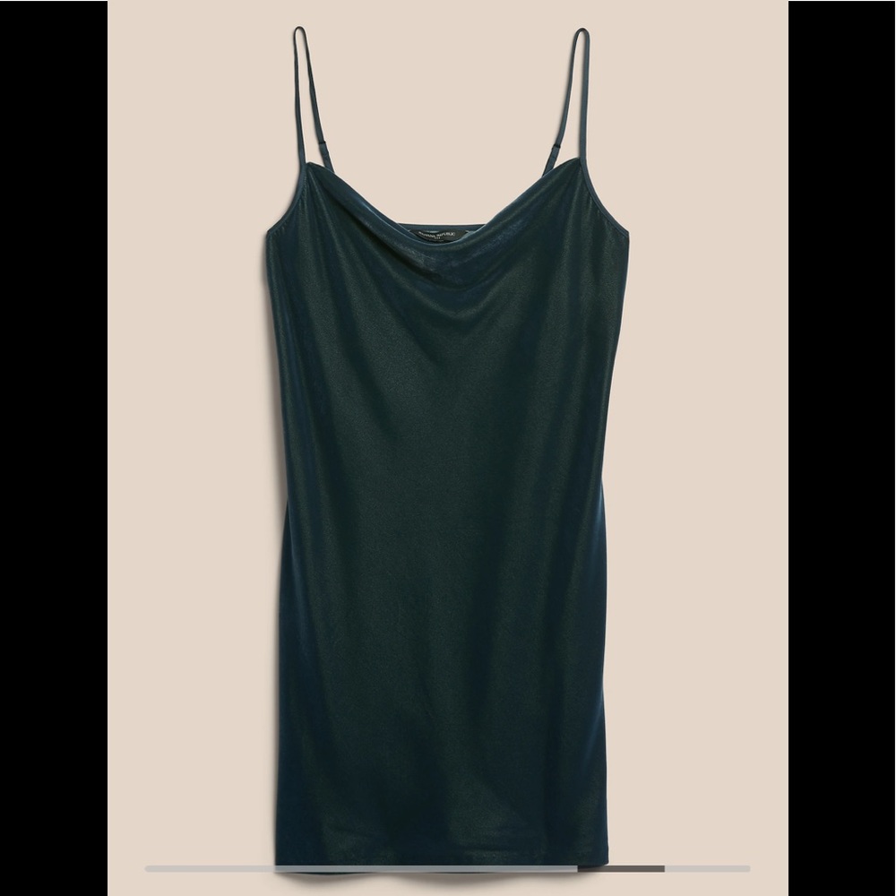 Banana Republic Cowl Neck Slip Dress